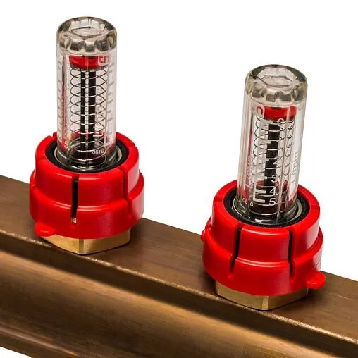 Группа коллекторная с расходомерами 12 отводов 1&quot;в/в x ¾&quot;ек Stout SMB 0473 000012