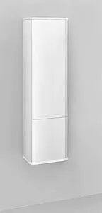 Шкаф-пенал подвесной Jorno Pastel 35 белый жемчуг Pas.04.125/P/W Шкаф-пенал подвесной Jorno Pastel 35 белый жемчуг Pas.04.125/P/W, 3