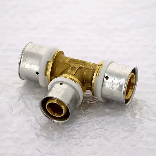 Тройник пресс редукционный 32мм x 26мм x 32мм Uni-fitt 706G9890 Тройник пресс редукционный 32мм x 26мм x 32мм Uni-fitt 706G9890