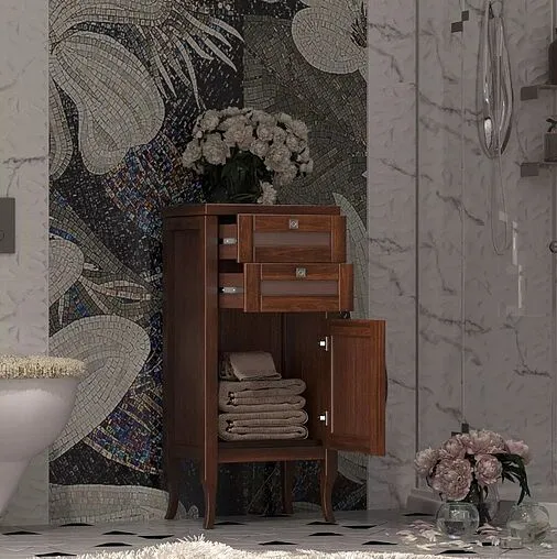 Комод напольный Opadiris Мираж 44 R светлый орех 00-00000048