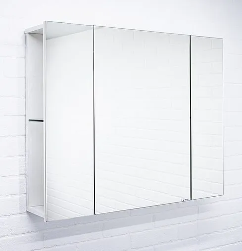 Шкаф-зеркало Айсберг Мега 105 белый DM4606HZ