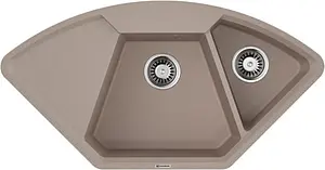 Мойка кухонная Omoikiri Yonaka 98-C-SA бежевый 4993717, 1