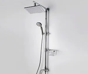 Душевая система без смесителя Wasserkraft хром A016 Душевая система без смесителя Wasserkraft хром A016, 4