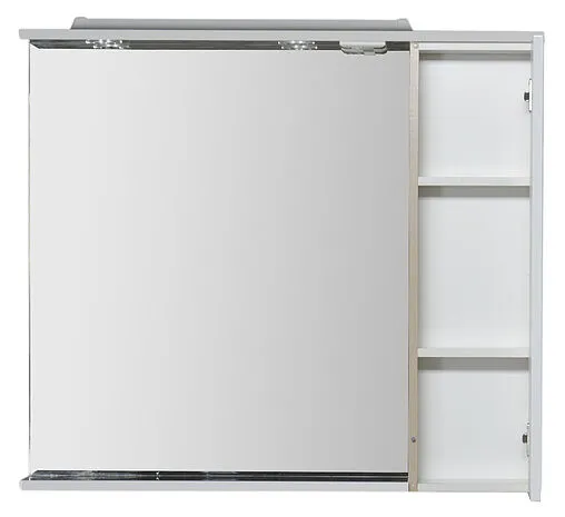 Шкаф-зеркало Aquanet Гретта 100 R белый/светлый дуб 00173988