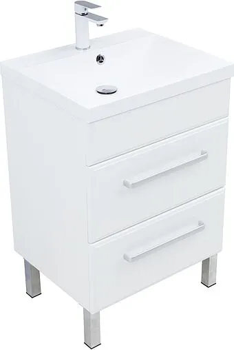 Тумба под умывальник Aquanet Лукка 60 белый 00302396
