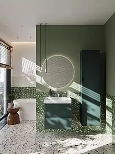 Тумба под умывальник подвесная Roca Ona 60 зелёный матовый A857613513 Тумба под умывальник подвесная Roca Ona 60 зелёный матовый A857613513, 5