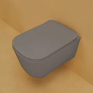 Унитаз подвесной безободковый Kerasan Tribeca Ferro matt 511489 Унитаз подвесной безободковый Kerasan Tribeca Ferro matt 511489, 3