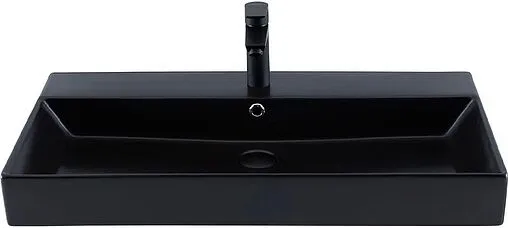 Раковина Sanovit Slim Synergy 85 черный 17085-110