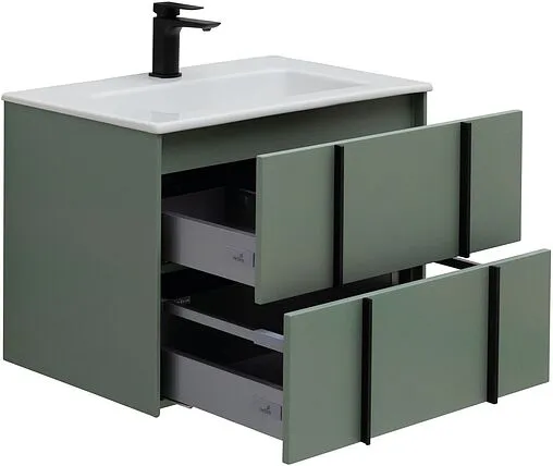 Тумба под умывальник подвесная Allen Brau Reality 70 олива 1.32004.CGM