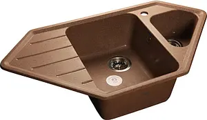 Мойка кухонная GranFest Corner C-950E терракот Мойка кухонная GranFest Corner C-950E терракот, 1