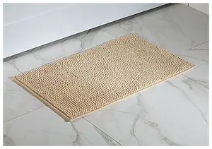 Коврик Aquanet бежевый MA3172W, 2