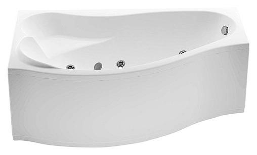 Ванна акриловая Aquanet Palma 170x100 L 00204022 Ванна акриловая Aquanet Palma 170x100 L 00204022