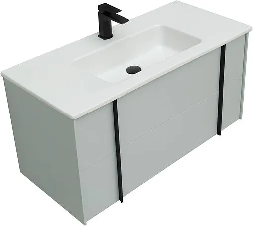 Тумба-умывальник подвесная Allen Brau Reality 100 папирус 1.32007.PWM+