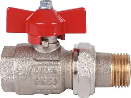 Кран шаровый с американкой ½&quot;в x ½&quot;н Itap Ideal 0980012