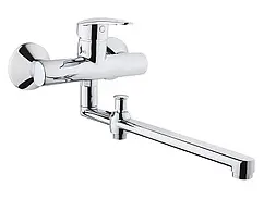 Смеситель для ванны с длинным изливом VitrA Dynamic S хром A42038EXP Смеситель для ванны с длинным изливом VitrA Dynamic S хром A42038EXP