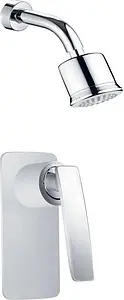 Душевая система со смесителем для душа Timo Helmi белый/хром SX-4079/00-16SM chrome-white, 1