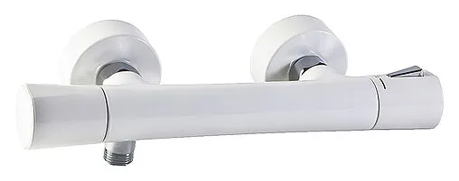 Термостат для душа Kludi Zenta белый/хром 351009138 Термостат для душа Kludi Zenta белый/хром 351009138