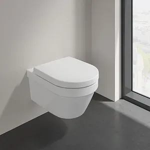 Унитаз подвесной безободковый Villeroy&Boch Architectura CeramicPlus белый 4694HRR1 Унитаз подвесной безободковый Villeroy&Boch Architectura CeramicPlus белый 4694HRR1, 3