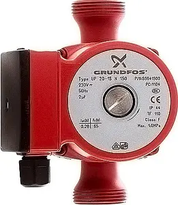 Насос циркуляционный для ГВС Grundfos UP 20-30 NK 59643501 Насос циркуляционный для ГВС Grundfos UP 20-30 NK 59643501, 1