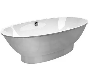 Ванна отдельностоящая из искусственного камня Esse Jamba 188x94 белый EJAM1880 Ванна отдельностоящая из искусственного камня Esse Jamba 188x94 белый EJAM1880, 1