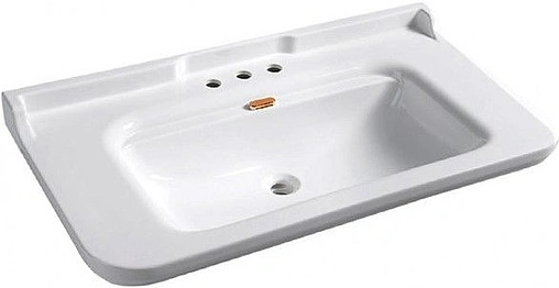 Раковина Kerasan Waldorf 120 белый 4144K1bi/cr*3 Раковина Kerasan Waldorf 120 белый 4144K1bi/cr*3