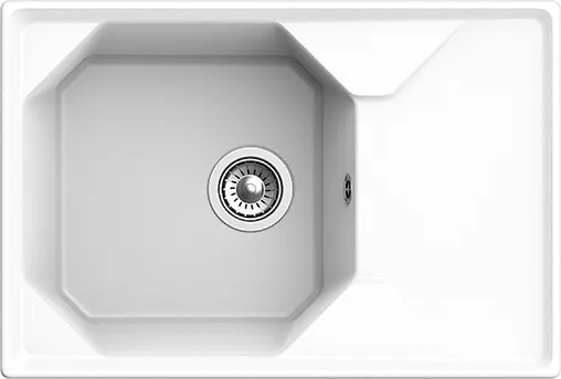 Мойка кухонная GranFest Unique U-740L иней