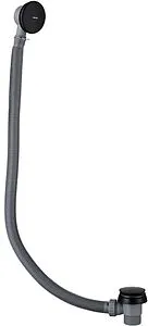 Слив-перелив для ванны без гидрозатвора Allen Brau Priority Round чёрный Electroplating 5.31027-31 Слив-перелив для ванны без гидрозатвора Allen Brau Priority Round чёрный Electroplating 5.31027-31, 1