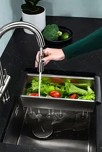 Коландер Omoikiri CO-02-IN нержавеющая сталь 4999002 Коландер Omoikiri CO-02-IN нержавеющая сталь 4999002, 3