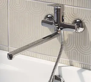 Смеситель для ванны с длинным изливом IDDIS Vibe хром VIBSBL2i10WA Смеситель для ванны с длинным изливом IDDIS Vibe хром VIBSBL2i10WA, 5