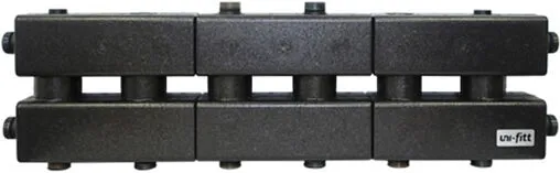 Коллектор распределительный 5 контуров 1&quot;н x 1&quot;н Uni-fitt 436Z4145