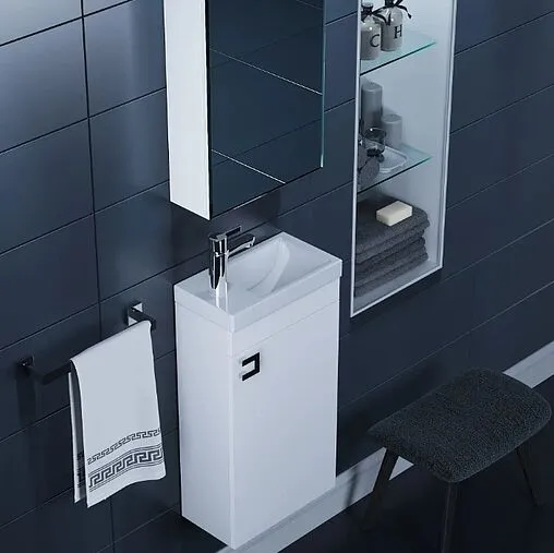 Тумба-умывальник подвесная Uperwood UPD Vizo 40 белый 291020251