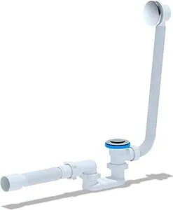 Слив-перелив для ванны Ани Пласт хром EC055S Слив-перелив для ванны Ани Пласт хром EC055S, 1