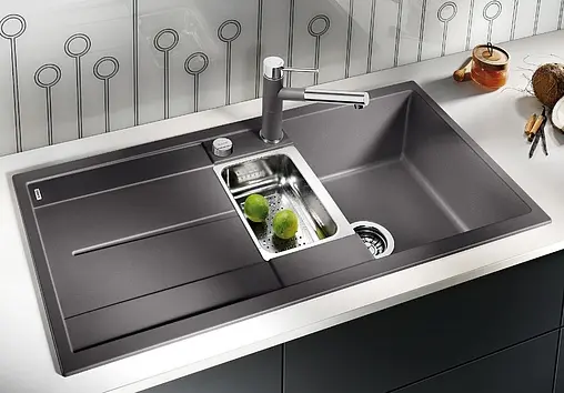 Мойка кухонная Blanco Metra 6 S 100 алюметаллик 513045