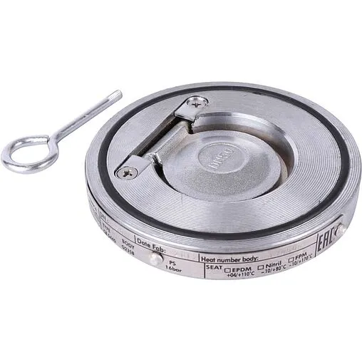 Клапан обратный поворотный одностворчатый межфланцевый Ду50 Ру16 Tecofi CB5440-0050