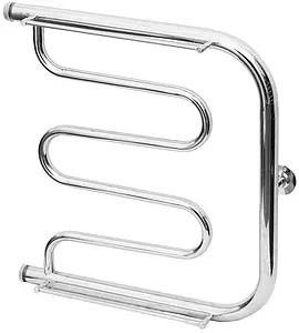 Полотенцесушитель водяной Тругор Фокстрот 500x500 с полкой полированная сталь ПМ1/50/50П Полотенцесушитель водяной Тругор Фокстрот 500x500 с полкой полированная сталь ПМ1/50/50П, 1