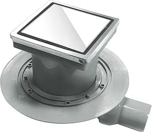 Трап горизонтальный Set Pestan Confluo Standart White Glass 1 150x150мм 13000093 Трап горизонтальный Set Pestan Confluo Standart White Glass 1 150x150мм 13000093, 1