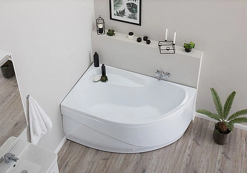 Ванна акриловая Aquanet Graciosa 150x90 L 00203940