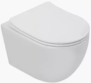 Унитаз подвесной безободковый Aquanet Cetus 3.0 W SHORT Tornado белый Cetus 3.0 W SHORT T Унитаз подвесной безободковый Aquanet Cetus 3.0 W SHORT Tornado белый Cetus 3.0 W SHORT T, 1