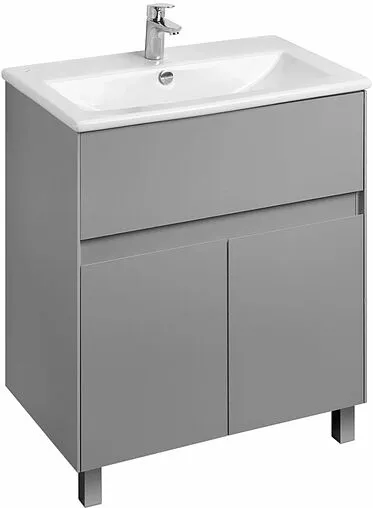 Тумба под умывальник Aquaton Форест 75 туманный серый 1A278301FR4D0