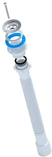 Сифон гофрированный для мойки Ани Пласт G116 Сифон гофрированный для мойки Ани Пласт G116