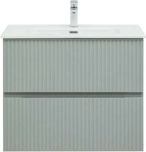 Тумба-умывальник Aquanet Джейн 80 мисти грин 00313318+