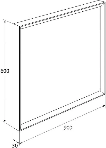 Зеркало IDDIS Color Plus 90 с подогревом белый COL9000i98