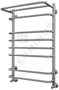 Полотенцесушитель водяной лесенка Terminus Полка П8 500х796 полированная сталь 4670030723161, 2