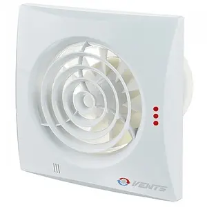 Вентилятор вытяжной Вентс 100 Quiet белый Вентилятор вытяжной Вентс 100 Quiet белый, 1