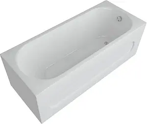 Ванна акриловая Aquatek Оберон 160х70 R с фронтальной панелью, с каркасом (разборный) OBR160-0000041, 3