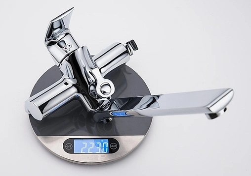 Смеситель для ванны с длинным изливом D&amp;K Rhein Feuerbach хром DA1283301