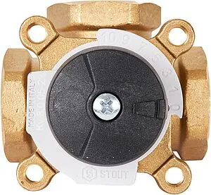 Трехходовой смесительный клапан 1" Kvs 8.0 Stout SVM-0003-012501 Трехходовой смесительный клапан 1" Kvs 8.0 Stout SVM-0003-012501, 2