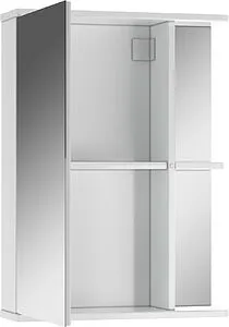 Шкаф-зеркало Айсберг Норма 1-50 L белый DA1601HZ, 3