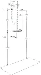 Шкаф Aquaton Сильва 32 L дуб макиато 1A215703SIW5L Шкаф Aquaton Сильва 32 L дуб макиато 1A215703SIW5L, 2