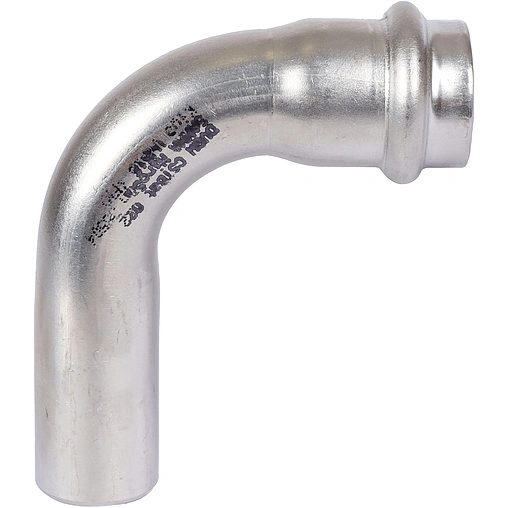 Уголок пресс однорастубный 22мм угол 90° Sanha NiroSan 9001A 69001A22